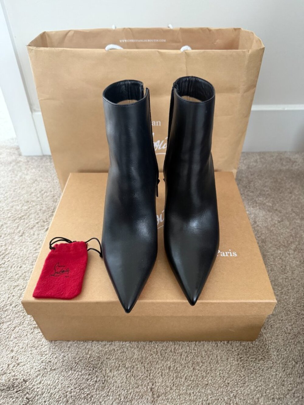Christian Louboutin- So Kate Booty 85 Calf - Picture 5 of 9